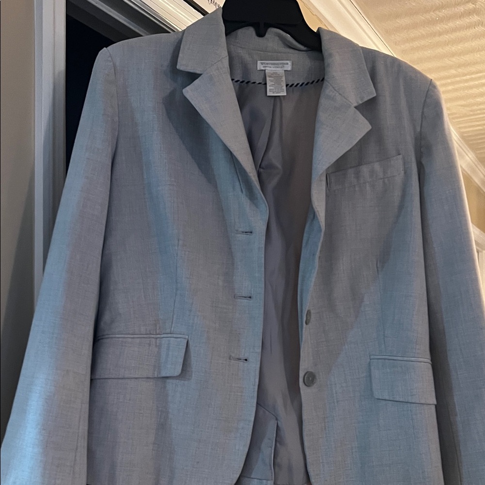 Worthington Women's Light Gray Blazer